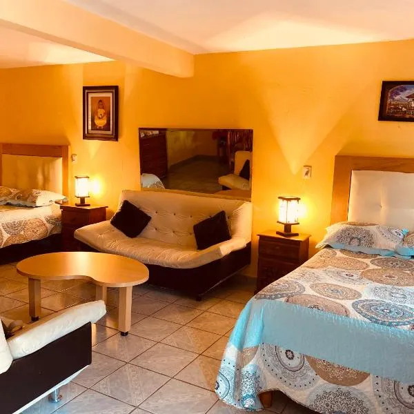 El paraíso de Zacatlán DEPARTAMENTO con JARDÍN, 11 pax, hotel a Zacatlán