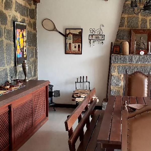 Chácara com Wi-Fi, churrasqueira e lazer em Cunha - Foto 4