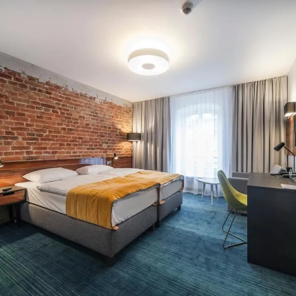 Arche Hotel Tobaco Łódź、ウッチのホテル