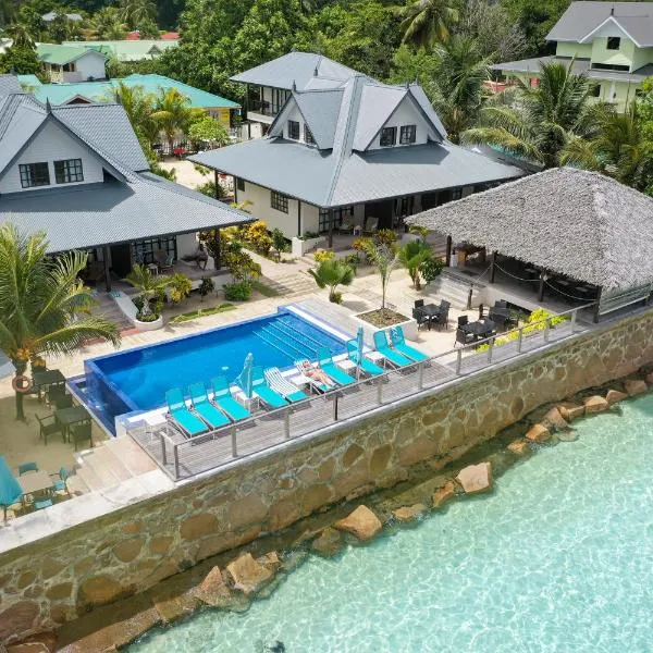 Le Nautique Waterfront Hotel La Digue, hótel í La Digue