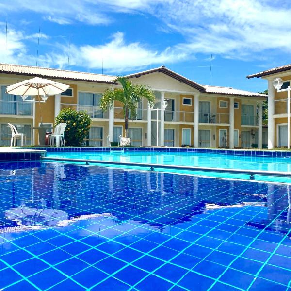 FLAT em residencial! Praia de taperapuan!