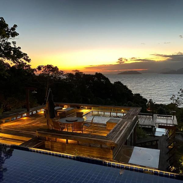 Glass House de luxo 250m² com jacuzzi e vista para o mar em Ilhabela - Foto 5