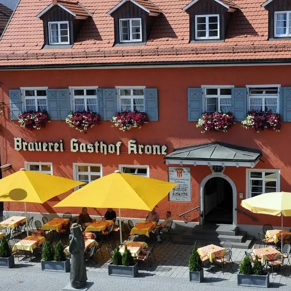 Brauereigasthof Krone, hótel í Tettnang