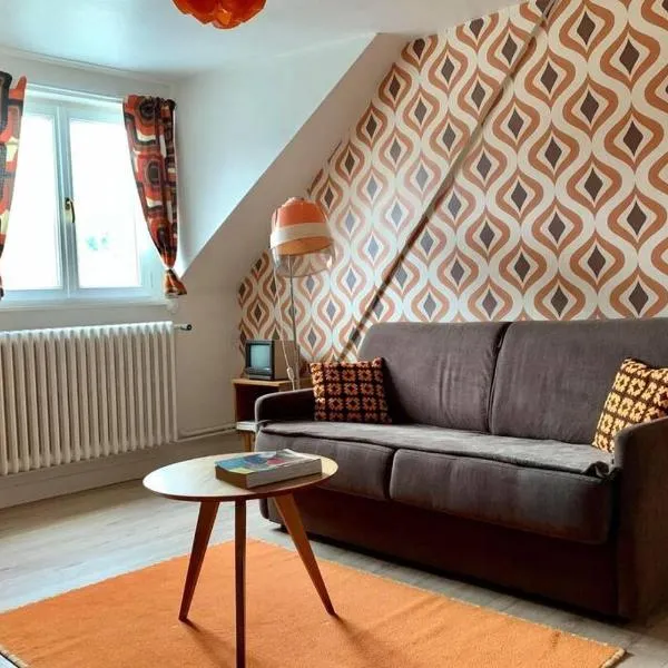 Appartement Vintage avec vue sur le château, hotel a Pierrefonds