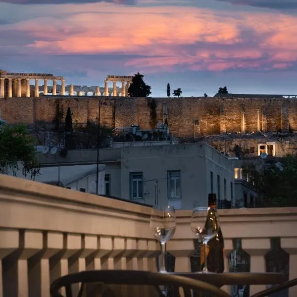 Acropolis Apartment with a unique view、アテネのホテル