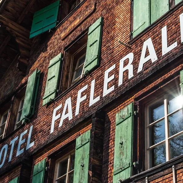 Hotel Fafleralp, hotel en Blatten im Lötschental