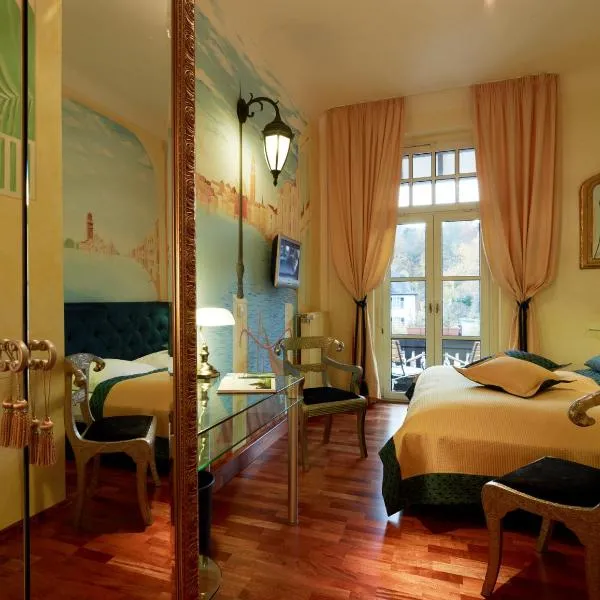 PARK VILLA zentral am Mittelrhein Zimmer&Apartments Self check in Aparthotel, hotell sihtkohas Boppard