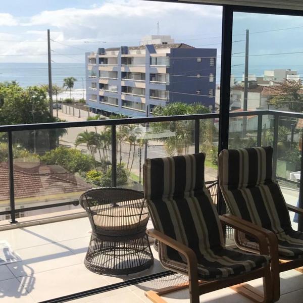Uma quadra da praia - Vista para o Mar - Guaratuba - AC e Wi-Fi