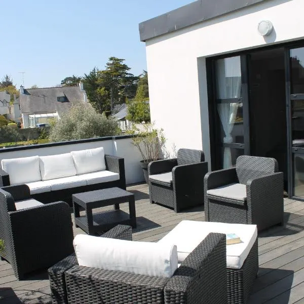 Les bains de mer, hôtel à Saint-Quay-Portrieux