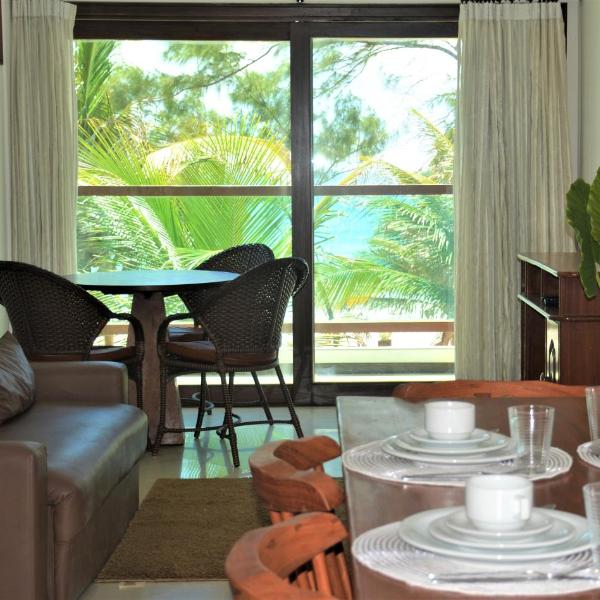 Araça apto204, 2 quartos, Vista luxuosa a beira mar