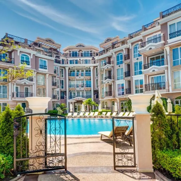 Izida Palace Apartments, hotel na Slunečném pobřeží