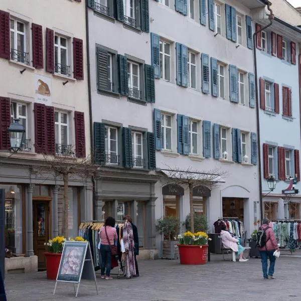 Unterkunft "Rathaus" Altstadt, Rheinfelden Schweiz、ラインフェルデンのホテル