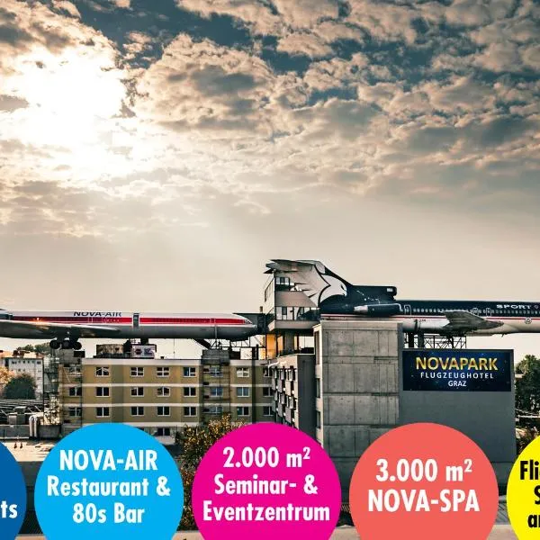NOVAPARK Flugzeughotel Graz, hotel en Graz