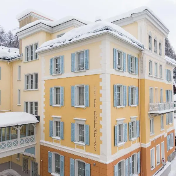 Edelweiss Swiss Quality Hotel, hotel em Sils Maria