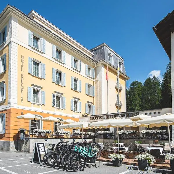 Edelweiss Swiss Quality Hotel, hotel en Sils-Maria