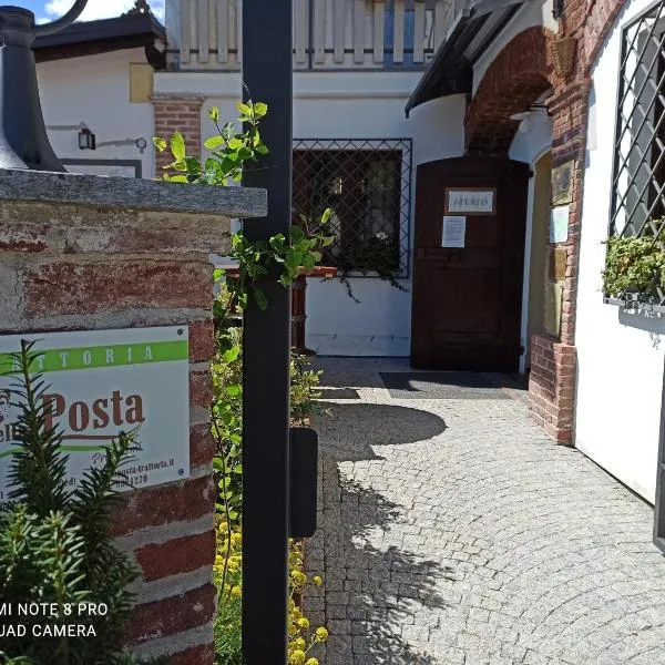 Trattoria della Posta, hotel en Roccaforte Mondovì