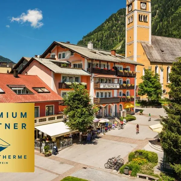 Aurora Appartements inklusive freiem Thermeneintritt、バート・ホーフガシュタインのホテル