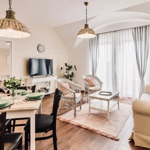 Monarchia Cottage Apartman, hotel v Mosonmagyaróváru