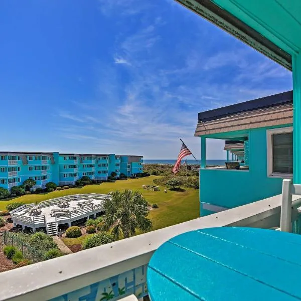 North Carolina Beachfront Condo Ocean View and Pool, hotel di Marshallberg