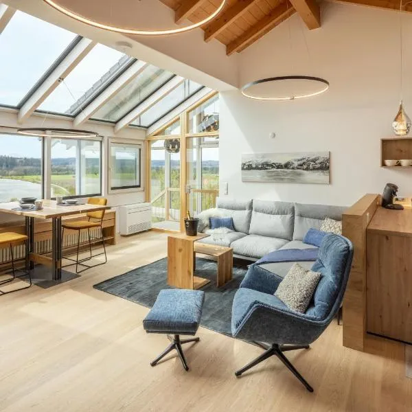 Kronburg에 위치한 호텔 Stille x Weite - Hochwertige Wohnung mit See-Panorama