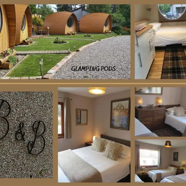 Eriskay B&B and Aviemore Glamping、アビモアのホテル