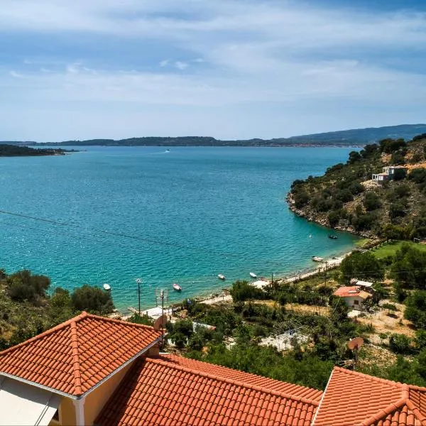 Three Flats, with Sea view, One Loft and Two studios with sea view!, hotel di Dhavgáta