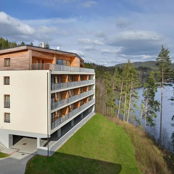 Element Lakeside Apartments, hotell sihtkohas Lipno nad Vltavou