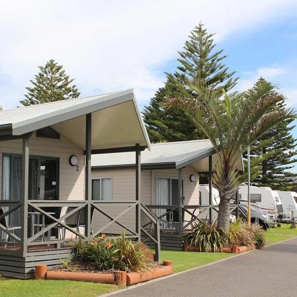 NRMA Shellharbour Beachside Holiday Park, hotel en Lake Illawarra