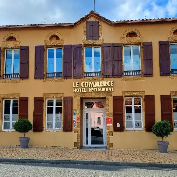 Hôtel Restaurant du Commerce, hotel in Bourrouillan