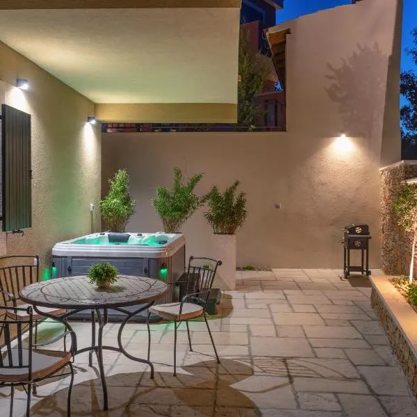 TEONA Luxury Studio Apartment with jacuzzi and garden view, hotel in Sali