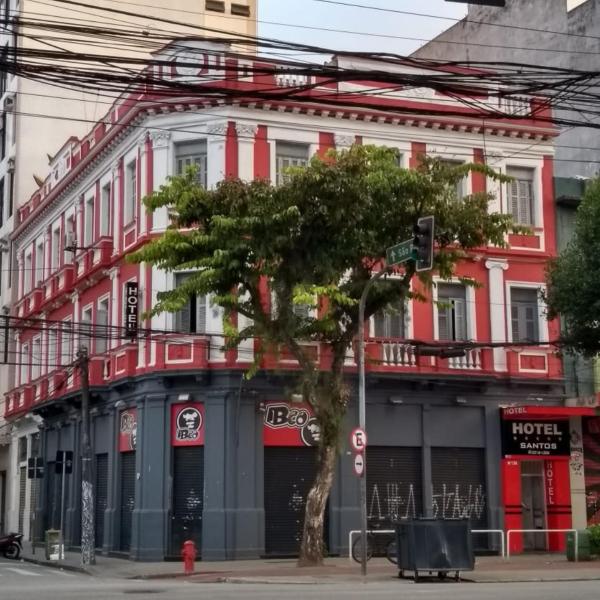 Hotel Centro Santos Próximo ao Porto e Rodoviária