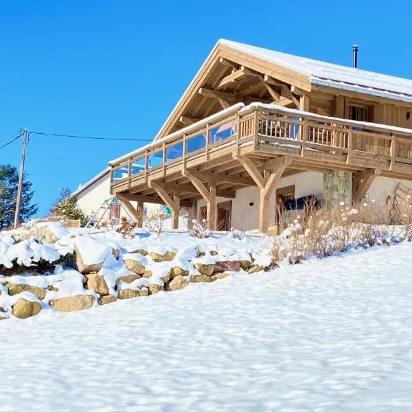 Chalet Horizon 180 4 étoiles Sauna, hotel i Gérardmer