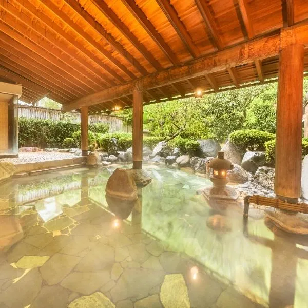 Ooedo Onsen Monogatari Premium Saiki Bekkan, hotel v destinaci Misasa