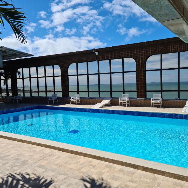 Flat Pasárgada 712 - apt com vista para a Praia da Costa, academia moderna, piscinas panorâmicas, minimercado e lavanderia - Foto 5