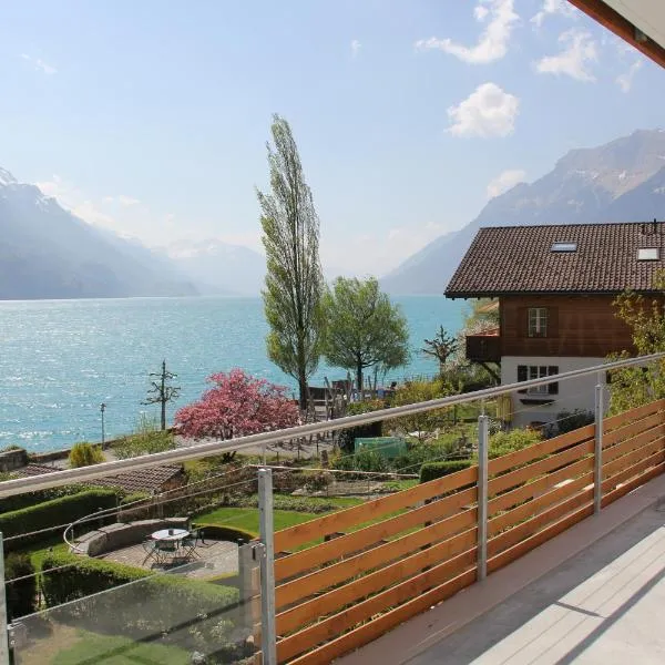 Abendrot - Direct lake view, hotel v destinaci Brienz