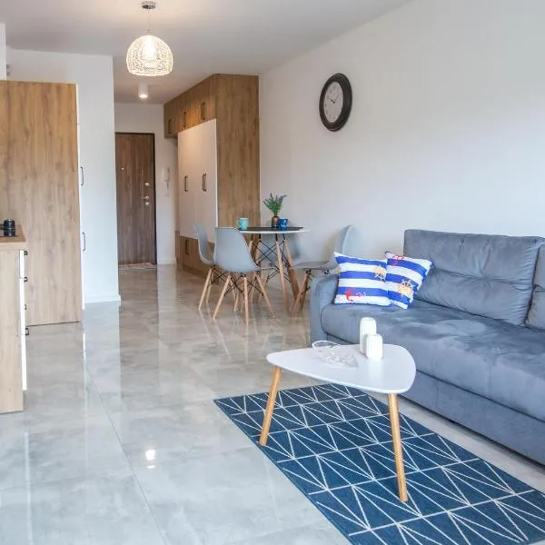 Apartament Blue Na Wydmach, hotel v destinácii Międzywodzie