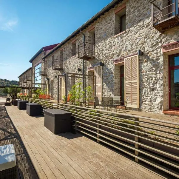 Domaine Riberach - Restaurant gastronomique - Spa - Piscine naturelle - Vignoble bio, hotell i Bélesta