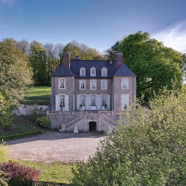 Chateau Gîte "Chateau du Denacre" Côte d'Opale、サン・マルタン・ブローニュのホテル