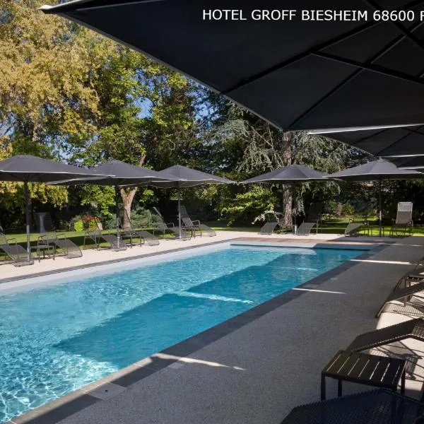 Aux Deux Clefs Hostellerie Groff, hotel v destinaci Biesheim
