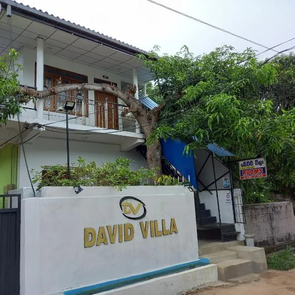 David Villa, hotell sihtkohas Anuradhapura