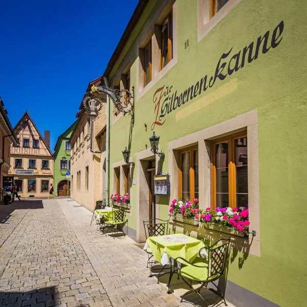 Gästehaus und Café Zur Silbernen Kanne، فندق في روتنبورغ أب دير تاوبر