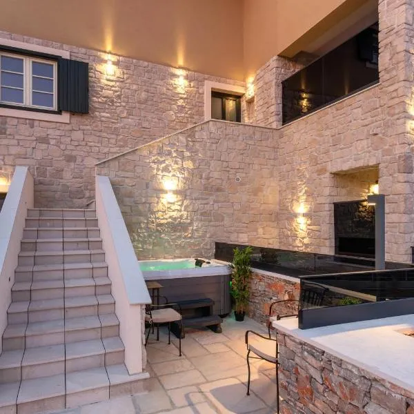 TEONA Luxury Studio Apartment with jacuzzi and terrace sea view, hotel in Sali