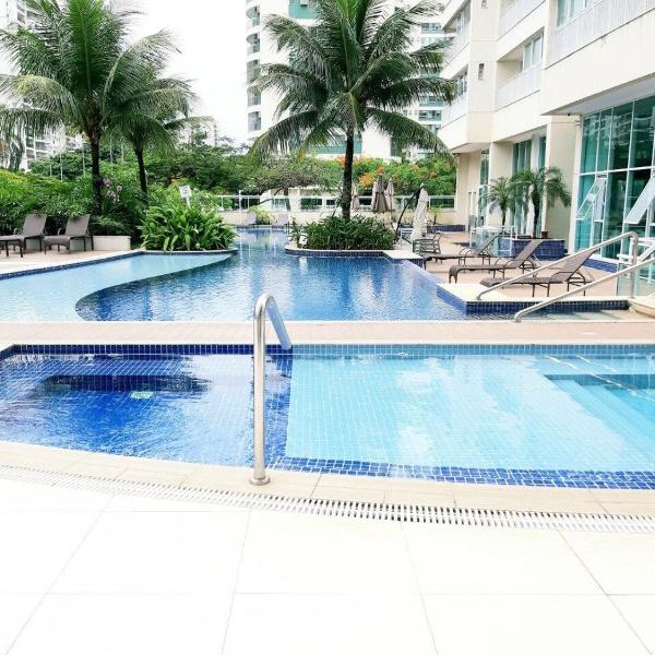 Apê na Barra, ao lado do Parque Olímpico, Jeunesse Arena, ar, wi fi, tv a cabo, microondas