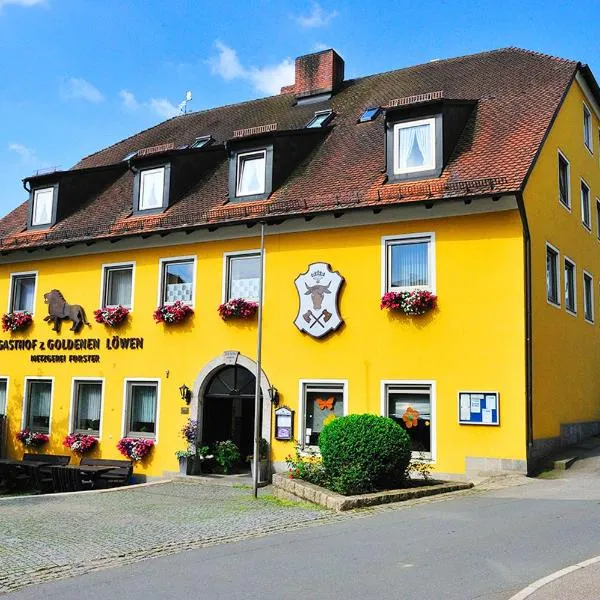 Landgasthof Zum goldenen Löwen, hotel in Moosbach