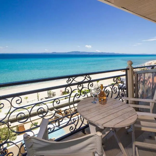 Alkionides Rooms, hotel v destinaci Polychrono