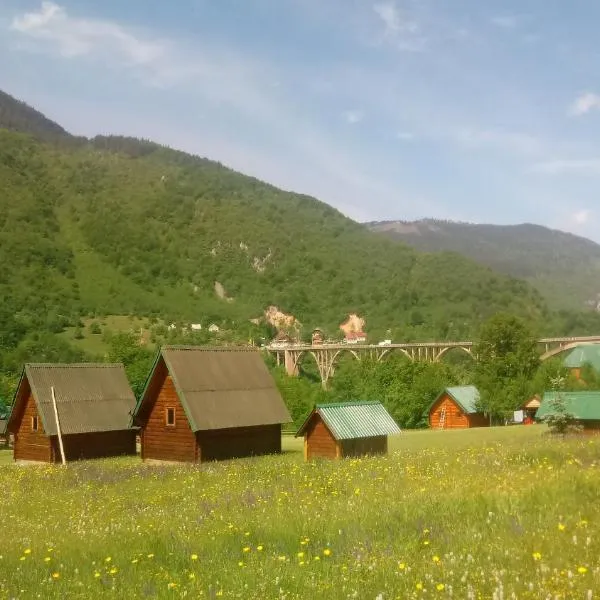 Kamp Rafting Kljajevića Luka, hotel di Kosanica