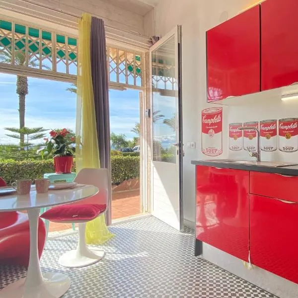 Sunrise Studio Marilyn, vistas jardín y mar, hotel en Miami Platja