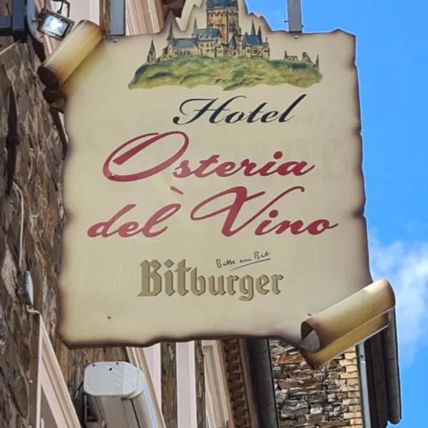 Hotel Osteria Del Vino Cochem, hotel v destinaci Cochem
