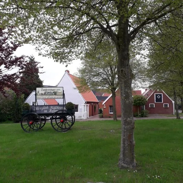 Anglerhaus Paul Rysum nähe Greetsiel - Nordsee, hotel en Rysum