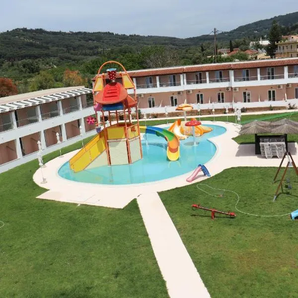 Alkyon Beach Hotel, hotel Ájosz Jeórjosz Págonban